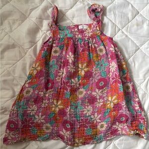 Floral Pink Sundress, 3T